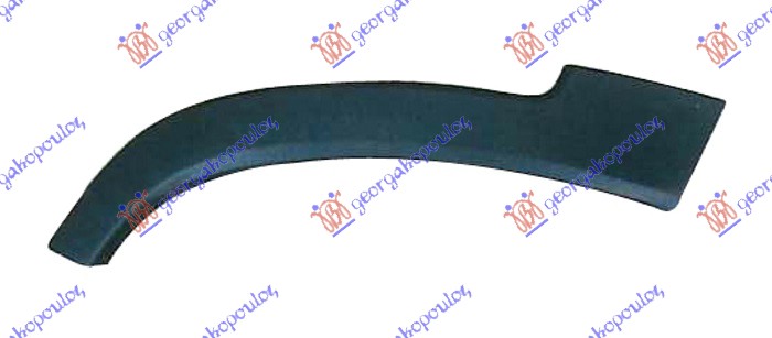 RUB PLASTICNI ZADNJIH VRATA JEEP CHEROKEE 2019- (KL)