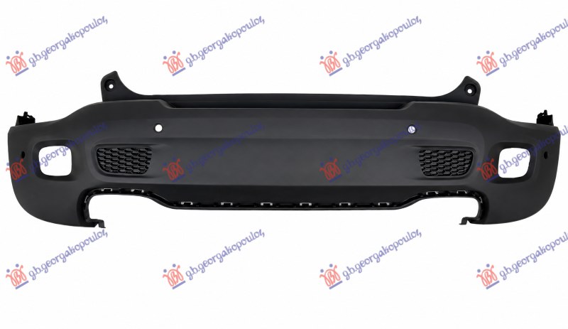 ZADNJI BRANIK JEEP RENEGADE 2014-2018 (6 PDC SENZORA) (LIMITED) (A KVALITET) (BU/B1/BV)