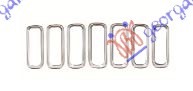 PVC MASKA HROM (SET 7 KOM) JEEP RENEGADE 2014-2018 (BU/B1/BV)