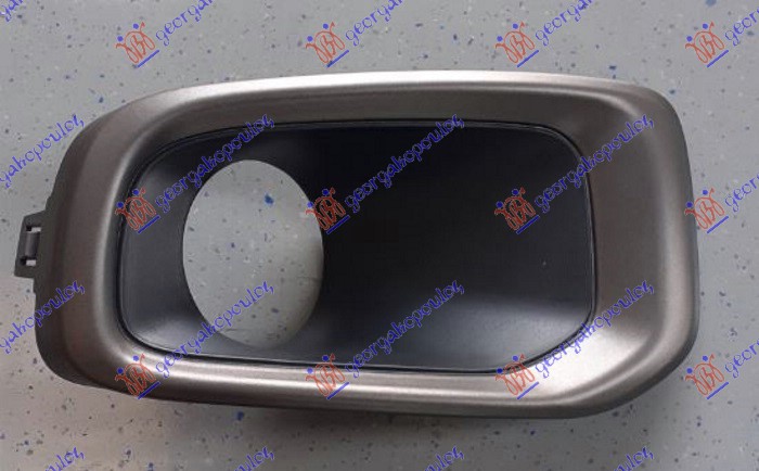 OKVIR MAGLENKE SIVI/CRNI JEEP RENEGADE 2014-2018 (BU/B1/BV)
