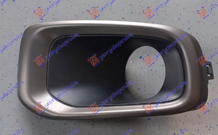 OKVIR MAGLENKE SIVI/CRNI JEEP RENEGADE 2014-2018 (BU/B1/BV)
