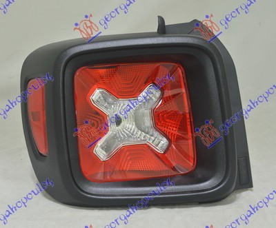 STOP LAMPA (CRNI OKVIR) (DEPO) JEEP RENEGADE 2014-2018 (BU/B1/BV)