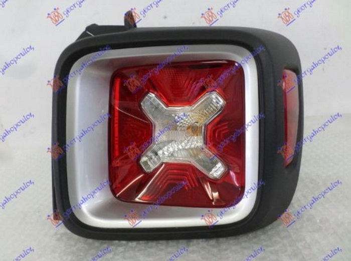 STOP LAMPA (SREBRNI OKVIR) JEEP RENEGADE 2014-2018 (BU/B1/BV)
