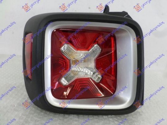STOP LAMPA (SREBRNI OKVIR) JEEP RENEGADE 2014-2018 (BU/B1/BV)