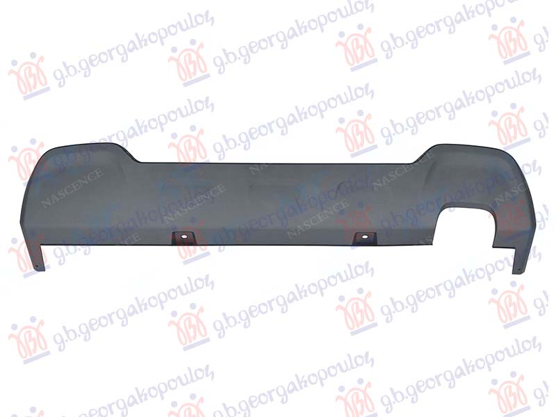 SPOJLER ZADNJEG BRANIKA SIVI (1 OTVOR ZA 1 CEV AUSPUHA) JEEP RENEGADE 2014-2018 (BU/B1/BV)