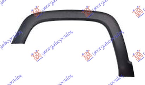 RUB PLASTICNI PREDNJEG BLATOBRANA JEEP RENEGADE 2014-2018 (BU/B1/BV)