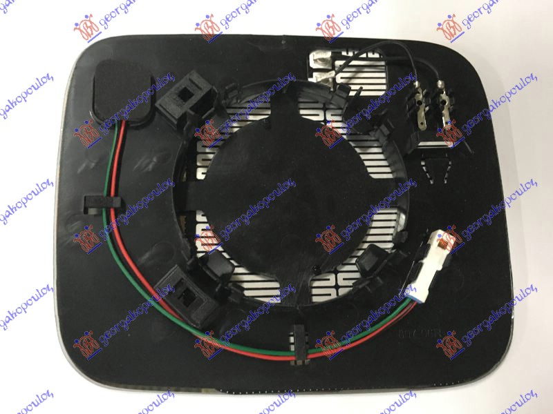 STAKLO RETROVIZORA SA GREJACEM (MRTAV UGAO) (2+2 PIN) (ASFERICNO) JEEP RENEGADE 2014-2018 (BU/B1/BV)