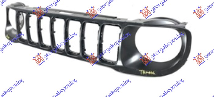 PVC MASKA SJAJ-CRNA JEEP RENEGADE 2018- (BU/B1/BV)