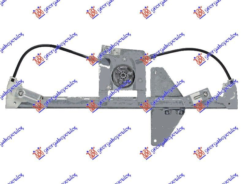 PODIZAC PREDNJEG PROZORA ELEKTRICNI (BEZ MOTORA) 5 VRATA (A KVALITET) CITROEN C3 2013-2016 (SC)