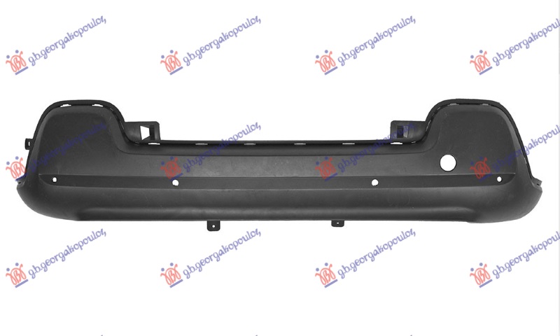 ZADNJI BRANIK DONJI DEO (4 PDC SENZORI) CITROEN C3 2016-2024 (SX)