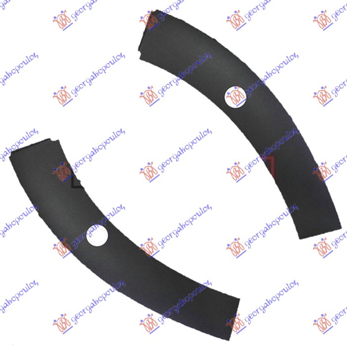 RUB PLASTICNI PREDNJEG BRANIKA (SET 2 KOM) (PDC SENZOR) CITROEN C3 2016-2024 (SX)
