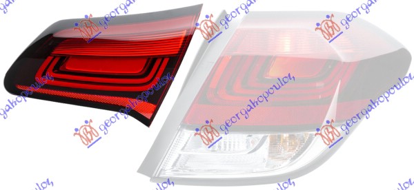 STOP LAMPA UNUTRASNJA 2015- (HELLA) CITROEN C4 2011-2020 (NC)