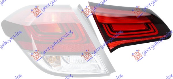 STOP LAMPA UNUTRASNJA 2015- (HELLA) CITROEN C4 2011-2020 (NC)