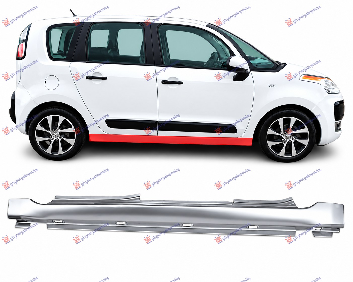 SAJTNA CITROEN C3 PICASSO 2009-2012 (SH)