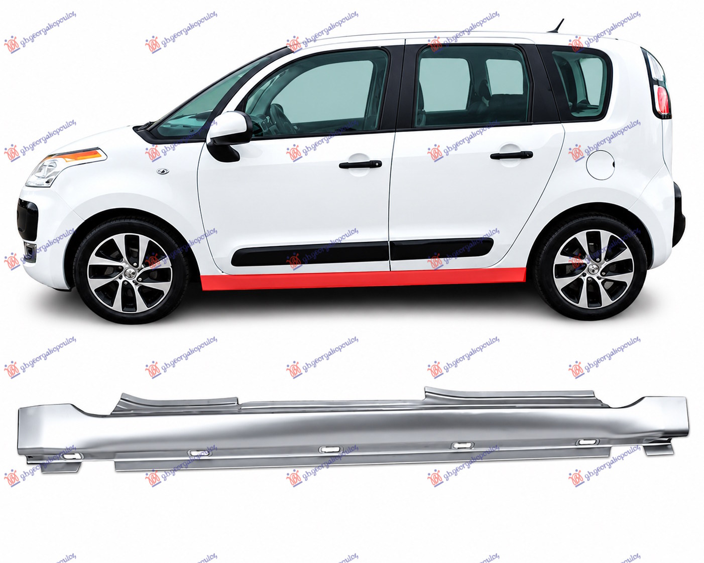 SAJTNA CITROEN C3 PICASSO 2009-2012 (SH)