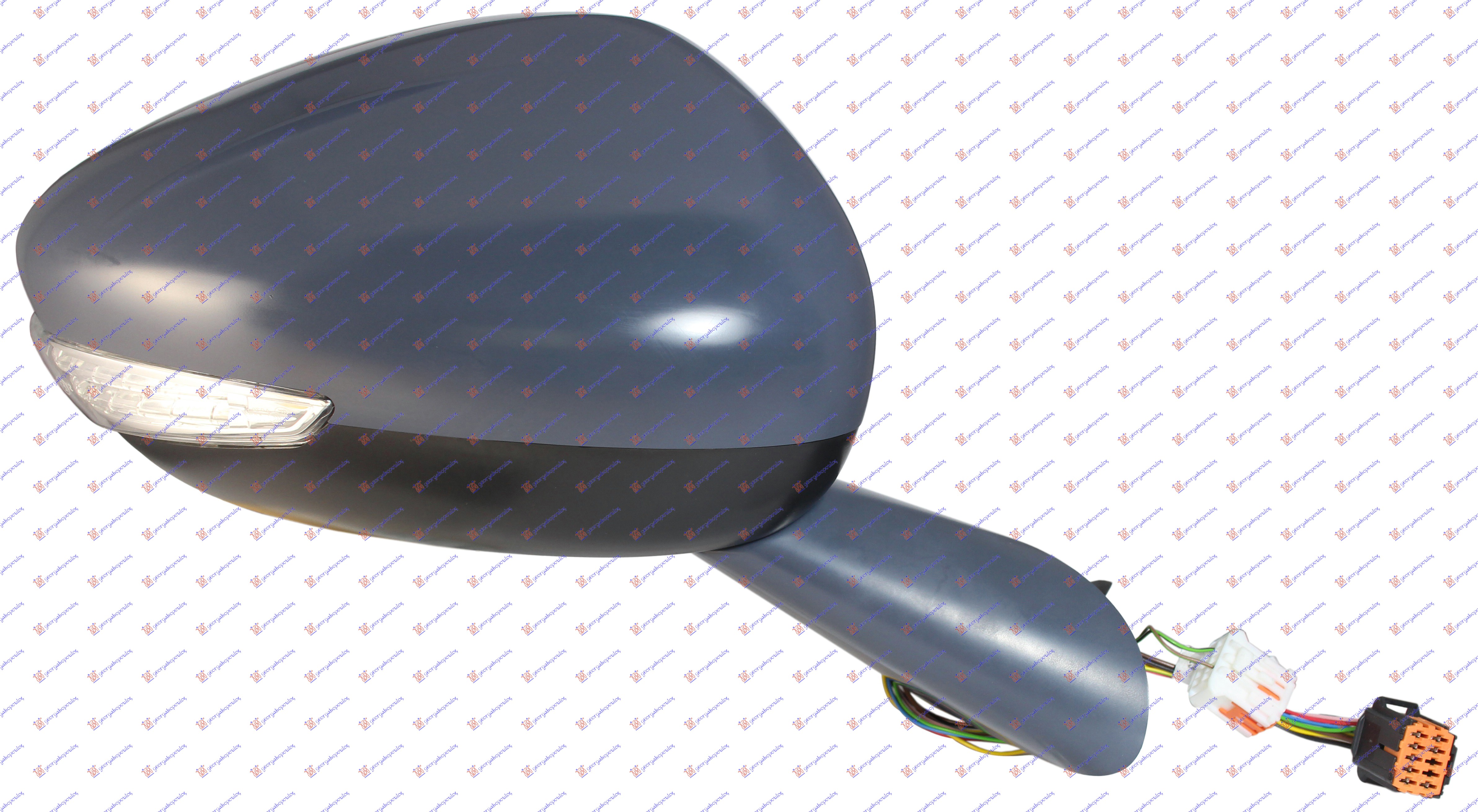 RETROVIZOR ELEKTRICNI SA GREJACEM PM (ELEKTRO-SKLOPIV) (MIGAVAC) (SVETLO) (SENZOR) (A KVALITET) (KONVEKSNO STAKLO) CITROEN C4 GRAND PICASSO 2014-2017 (DA/DE)
