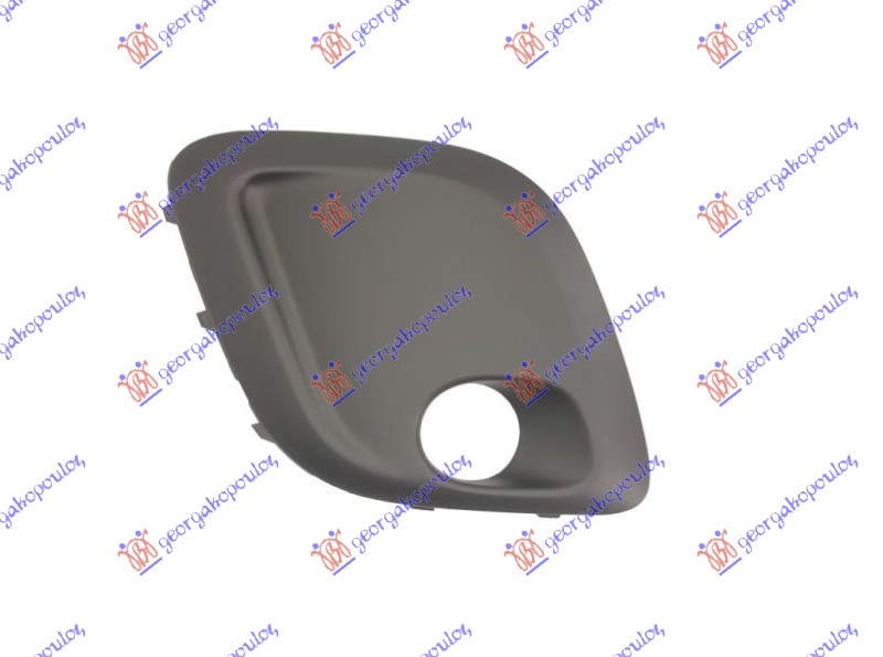 RESETKA PREDNJEG BRANIKA (SA MAGLENKOM) (BEZ DNEVNOG SVETLA) CITROEN C1 2012-2014 (PM/PN)