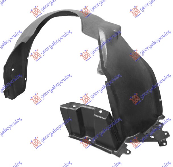 POTKRILO PLASTICNO PEUGEOT 108 2014-