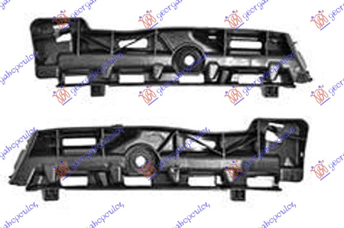 NOSAC ZADNJEG BRANIKA (L=D) (SET) CITROEN C1 2014- (PA/PS)