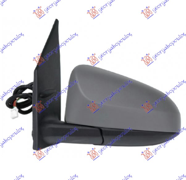 RETROVIZOR ELEKTRICNI SA GREJACEM PM (ELEKTRO-SKLOPIV) (7 PIN) PEUGEOT 108 2014-