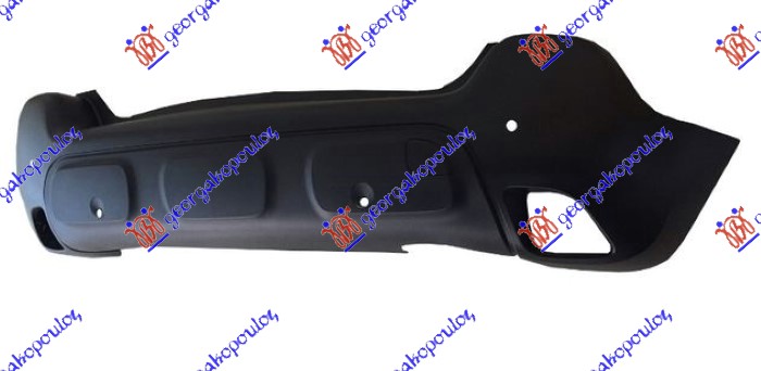 ZADNJI BRANIK DONJI CRNI (4 PDC SENZORI) CITROEN C3 AIR CROSS 2017-2021 (2R/2C)