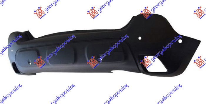 ZADNJI BRANIK DONJI CRNI (6 PDC SENZORI) CITROEN C3 AIR CROSS 2017-2021 (2R/2C)