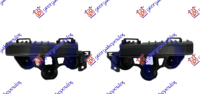 NOSAC ZADNJEG BRANIKA GORNJI PLASTICNI (SET) CITROEN C3 AIR CROSS 2021-2024 (2R/2C)