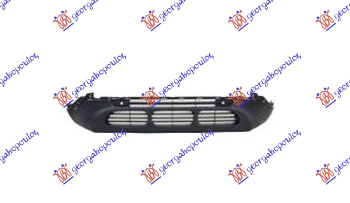 SPOJLER PREDNJEG BRANIKA KOMPLET SA RESETKOM (PDC SENZOR) CITROEN C3 AIR CROSS 2017-2021 (2R/2C)