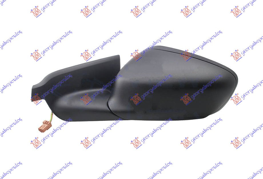 RETROVIZOR ELEKTRICNI CRNI (A KVALITET) (KONVEKSNO STAKLO) CITROEN C4 CACTUS 2014-2018 (0B/0P)