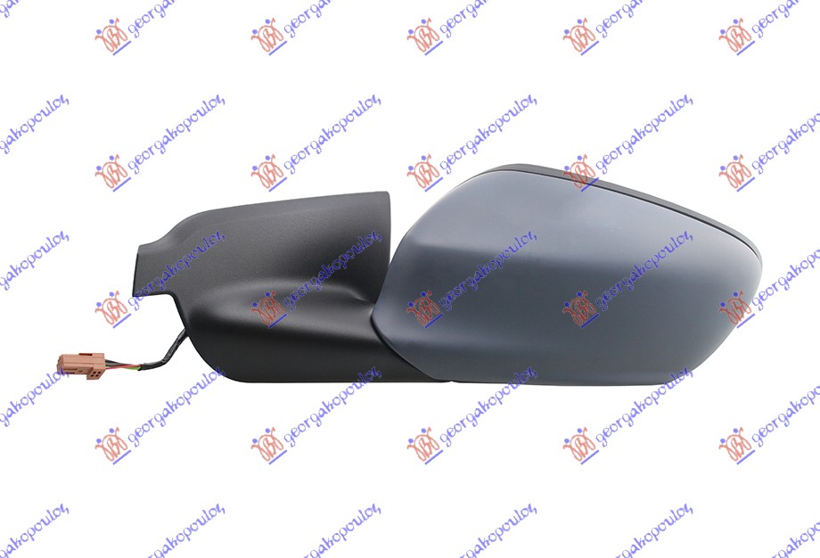 RETROVIZOR ELEKTRICNI SA GREJACEM PM (A KVALITET) (KONVEKSNO STAKLO) CITROEN C4 CACTUS 2014-2018 (0B/0P)
