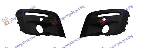 RESETKA PREDNJEG BRANIKA (MAGLENKA) (LED DNEVNO SVETLO) (PDS SENZOR) (SET) CITROEN BERLINGO 2015-2019 (B9)