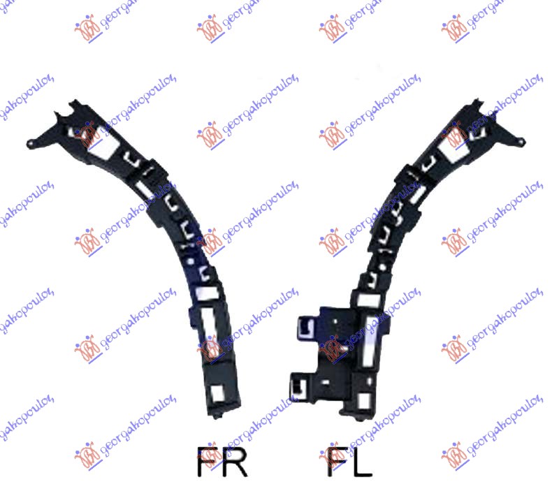 NOSAC (OJACANJE) PREDNJEG BRANIKA (SET) OPEL COMBO 2018-2024 (X12)