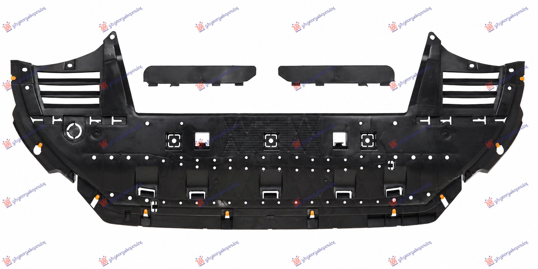 ZASTITA MOTORA ISPOD BRANIKA PLASTICNA (SPOJLER 25mm) CITROEN BERLINGO VAN 2024- (ER/EC)