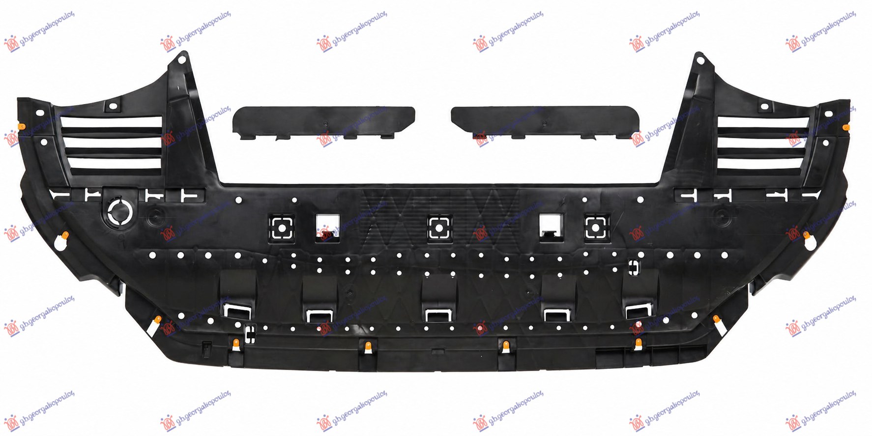 ZASTITA MOTORA ISPOD BRANIKA PLASTICNA (SPOJLER 40mm) CITROEN BERLINGO VAN 2024- (ER/EC)
