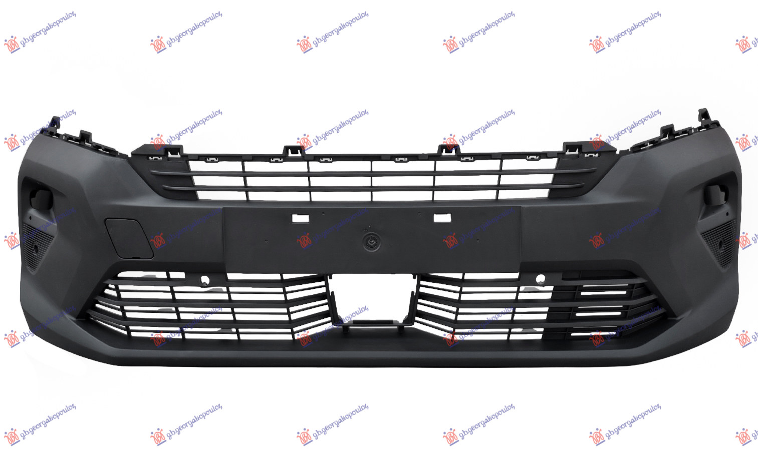 PREDNJI BRANIK CRNI DONJI CITROEN BERLINGO VAN od 2024 (6 PDC SENZORA) (A KVALITET) (ER/EC)