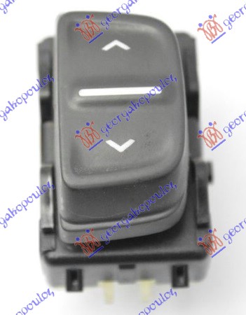 PREKIDAC U PREDNJIM (& ZADNJIM L=D) VRATIMA (BELI KONEKTOR) (BELO SVETLO) (6 PIN) DACIA SANDERO II 2012-2016 (B8)