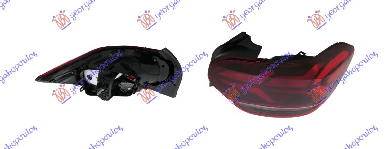 STOP LAMPA (ZA MODELE SA STARIM ZNAKOM) (DEPO) DACIA LOGAN III 2021- (3K)