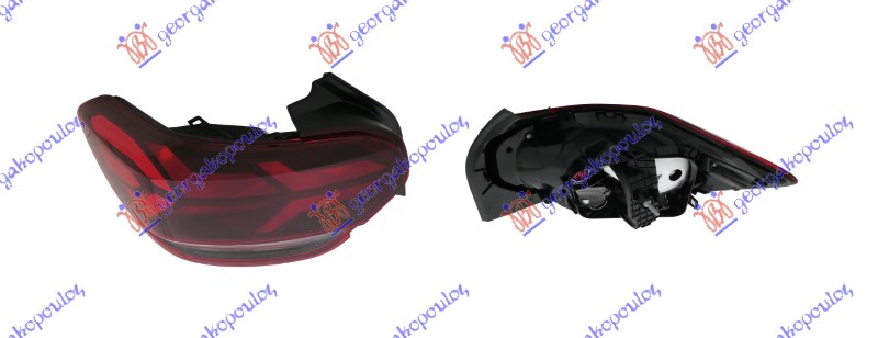 STOP LAMPA (ZA MODELE SA STARIM ZNAKOM) (DEPO) DACIA LOGAN III 2021- (3K)