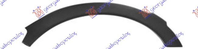 RUB PLASTICNI ZADNJEG BRANIKA (STEPWAY) DACIA LODGY 2012-2022 (JS)