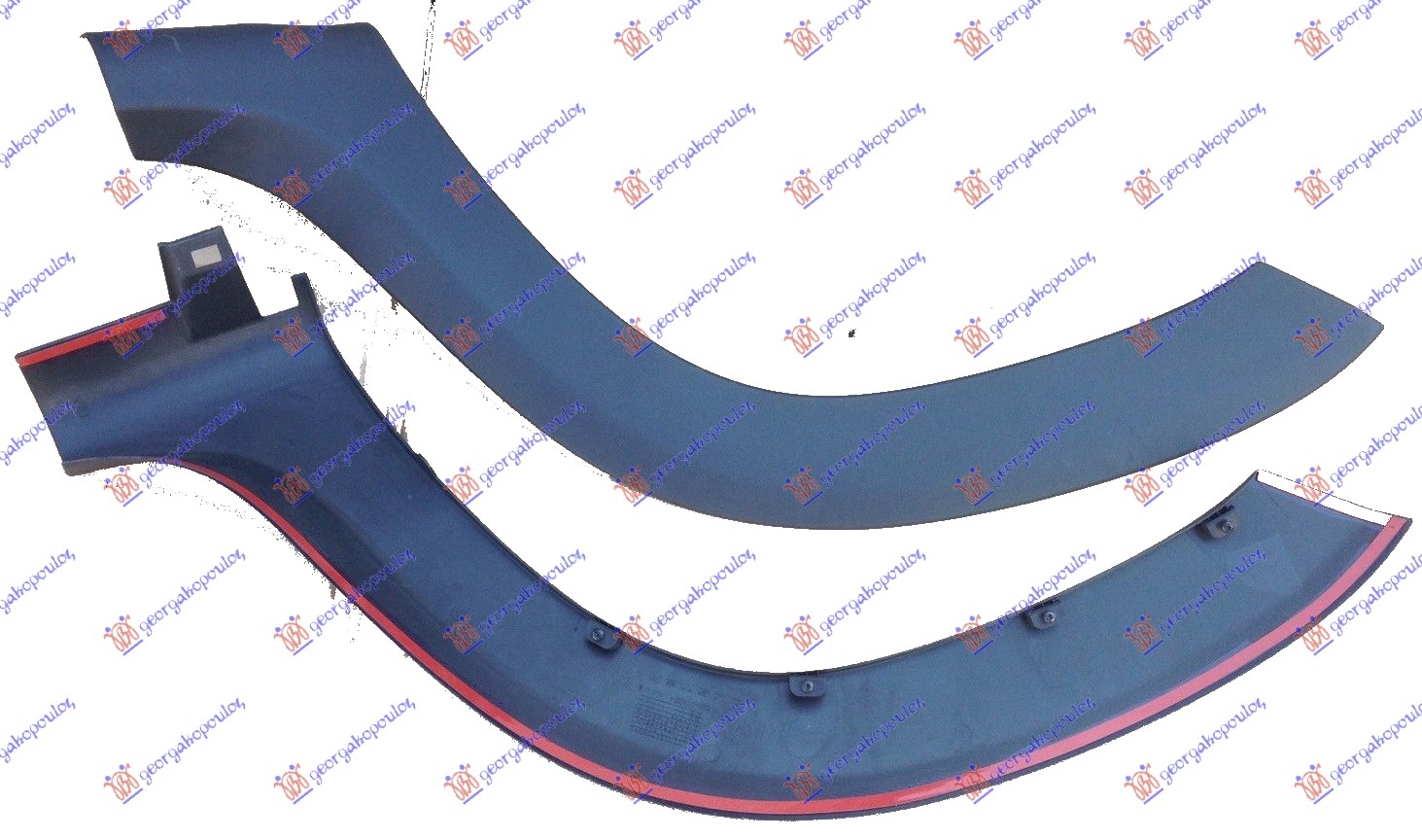 RUB PLASTICNI ZADNJEG BLATOBRANA DACIA DUSTER I 2010-2017 (HS)