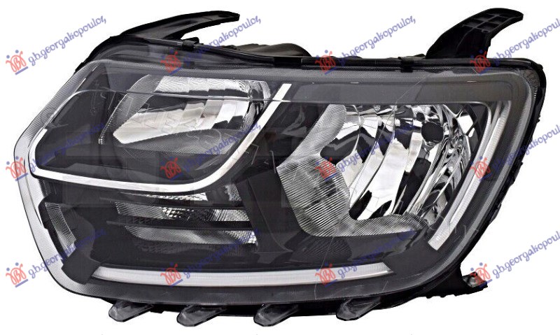 FAR (H7/H1) SA LED DNEVNIM SVETLOM (TURSKA) DACIA DUSTER II 2017-2022 (HM)