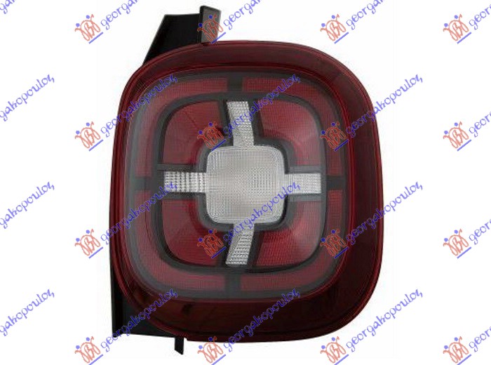 STOP LAMPA (DEPO) DACIA DUSTER II 2017-2022 (HM)