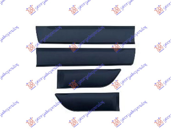 LAJSNA VRATA (SET 4 KOM) DACIA DUSTER II 2017-2022 (HM)