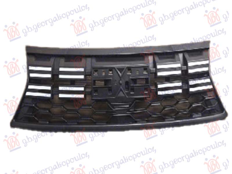 PVC MASKA CRNA (BELE LAJSNE) (NOVI ZNAK) DACIA DUSTER II 2022-2024 (HM)