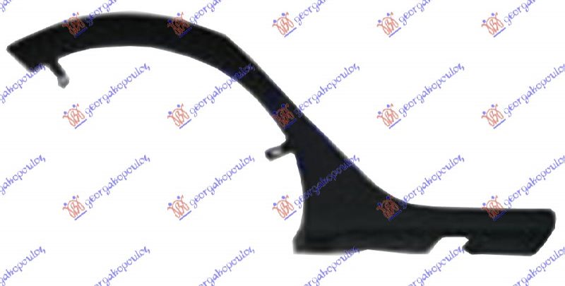 RUB PLASTICNI ZADNJEG BLATOBRANA (STEPWAY) DACIA SANDERO II 2012-2016 (B8)