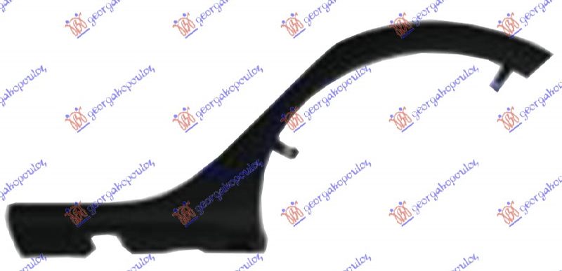 RUB PLASTICNI ZADNJEG BLATOBRANA (STEPWAY) DACIA SANDERO II 2012-2016 (B8)
