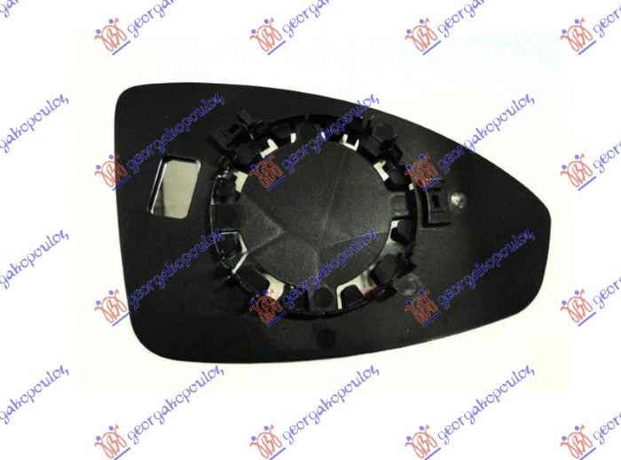 STAKLO RETROVIZORA (KONVEKSNO) CHEVROLET CRUZE 2009-2013