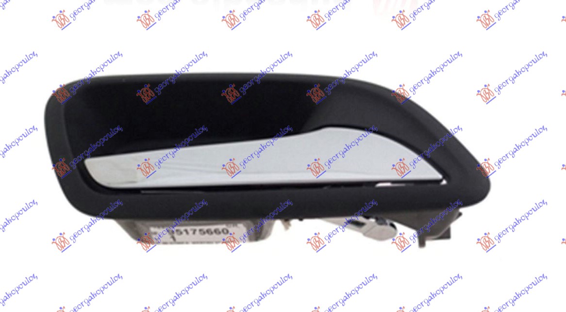 KVAKA PREDNJIH/ZADNJIH VRATA UNUTRASNJA HROM/CRNA CHEVROLET CRUZE 2009-2013