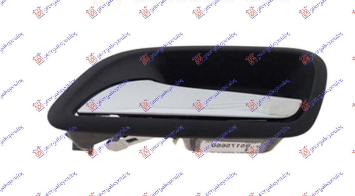 KVAKA PREDNJIH/ZADNJIH VRATA UNUTRASNJA HROM/CRNA CHEVROLET CRUZE 2009-2013