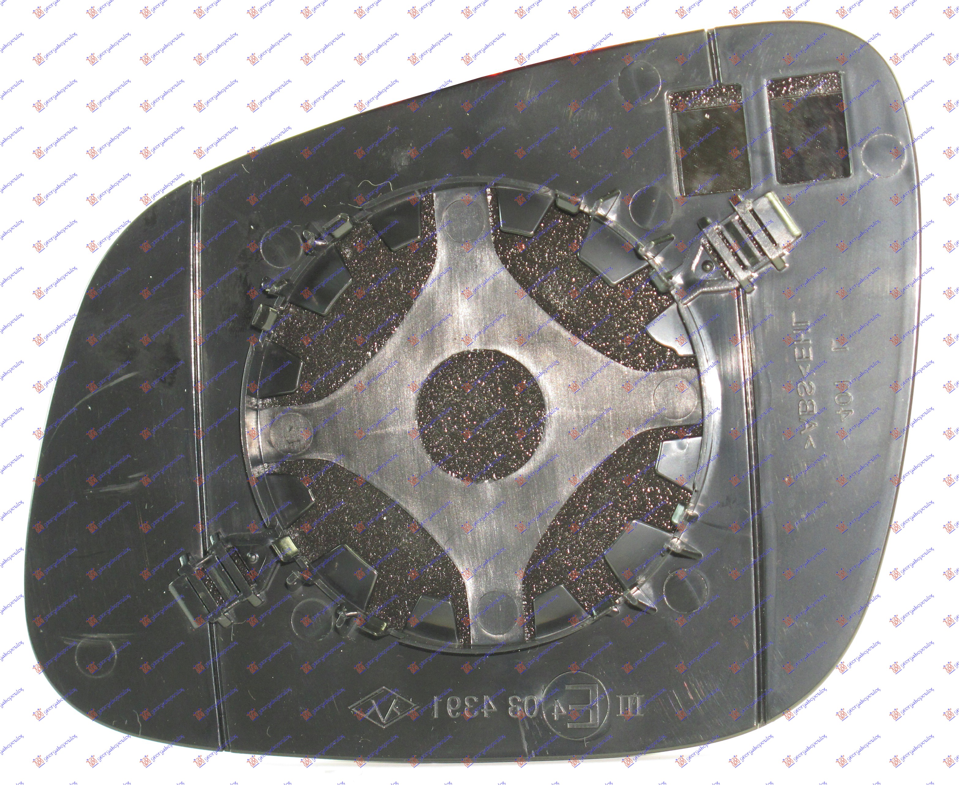 STAKLO RETROVIZORA (KONVEKSNO) CHEVROLET SPARK 2010-2013